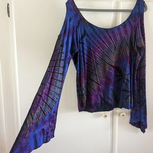 Tie Dye Bell Sleeve